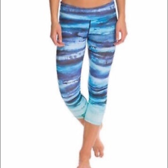 Prana Pants - Prana Roxanne crop teal tide leggings sz.S